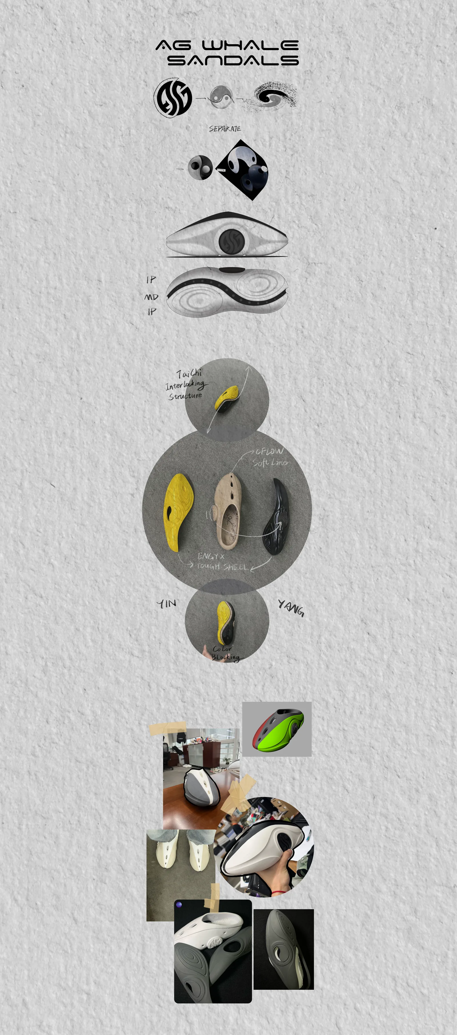 AG Whale Sandals process