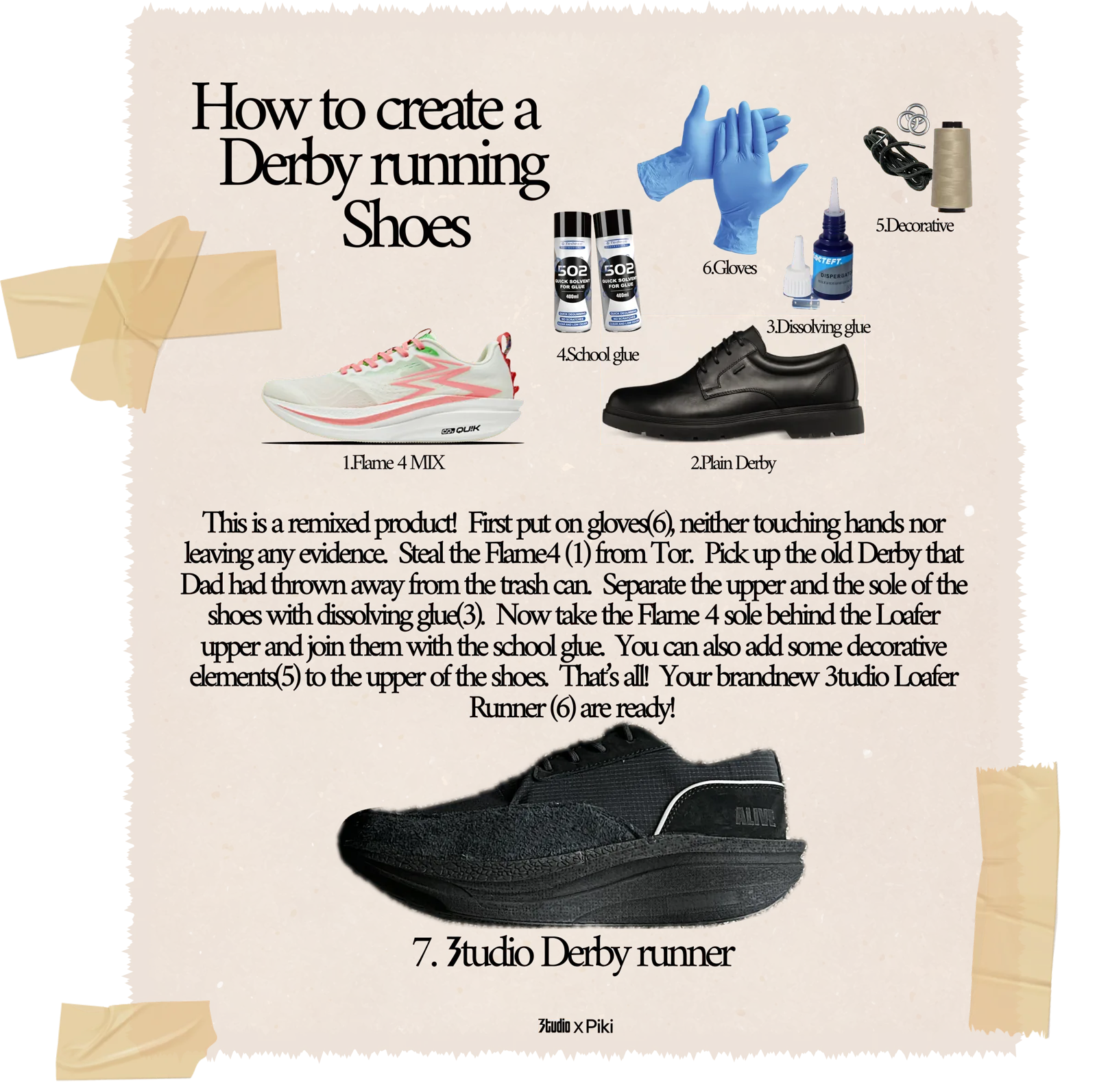 Derby runner how-to
